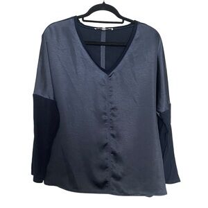 MELISSA NEPTON Navy Blue Blouse